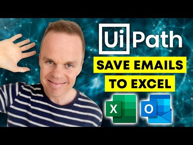 UiPath - How to read Outlook Mails and save them to Excel