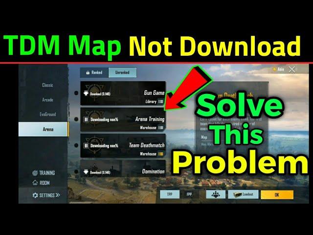 TDM Map Not Downloading | How to Download TDM Map in 1 Click | Map Downloading Nan Problem Solve