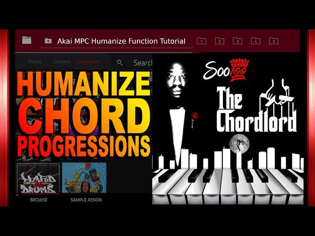 Improve Your MPC Chord Progressions with the Humanize Function | Akai MPC Tutorial