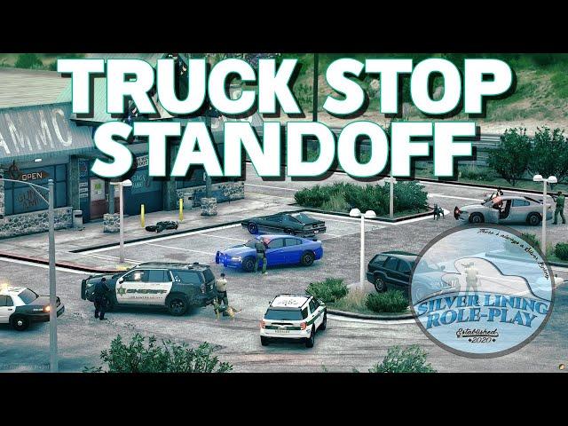 SLRP| Truck Stop Standoff | Real Police Roleplay | #FiveM #gtav