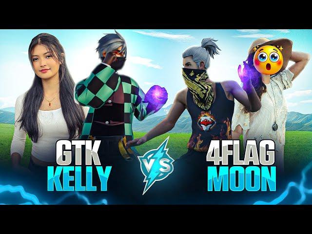 4FLAG Gamer & HIS WIFE vs Kelly & GTK111  Best Match Ever 