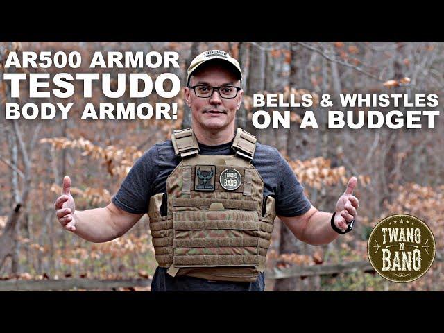 Testudo Gen 2 Plate Carrier!  Bells & Whistles on a Budget