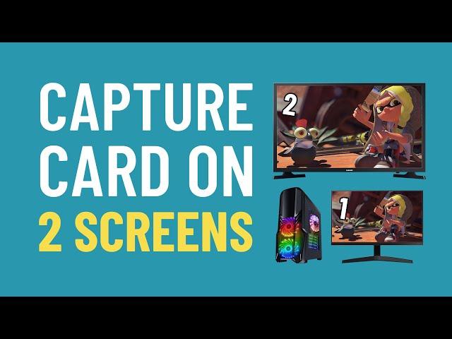 HDMI Capture Card on Multiple Screens | OBS Tutorial