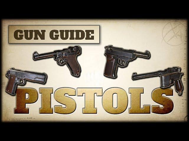 Best Pistol in CoD WW2! P08, M1911, Machine Pistol, & 9mm SAP Stats | Gun Guide #20