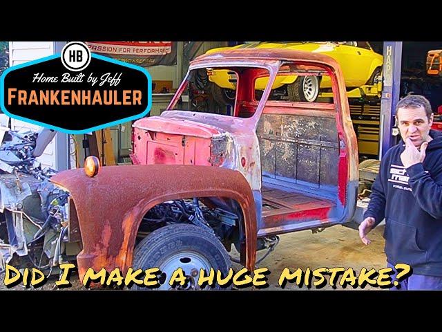 Have I made a huge mistake! - 1954 Ford F600 Car Hauler Build part 13