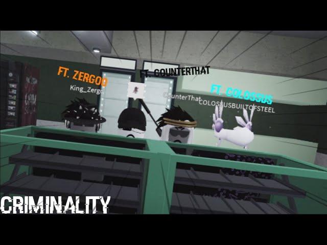 THE BIGGEST CRIM v1.5 COLLAB...(ft. CounterThat, Zergo, Nereckton) ROBLOX CRIMINALITY