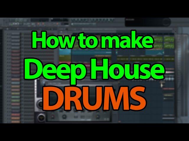 How to make Deep House/Future House Drums - FL Studio Tutorial