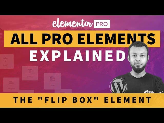 Flip Box Widget Tutorial | Elementor Pro Tutorial