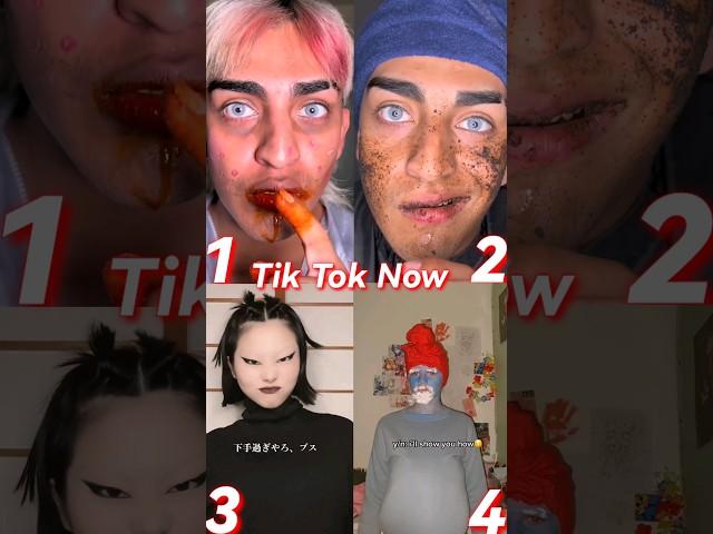 (WIGGLE WIGGLE)Who'stheBest?1,2,3 or 4?#shorts #tiktok #viral