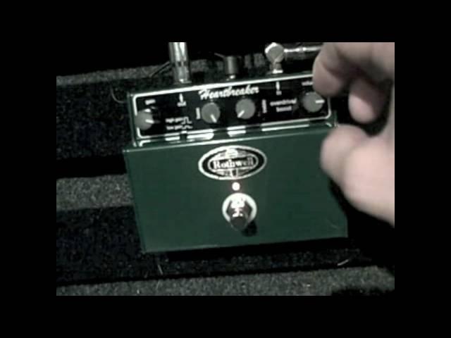 Rothwell Heartbreaker Overdrive Boost Effects Pedal Demo