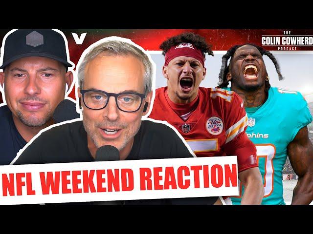 NFL Top 100 reaction, Patrick Mahomes vs. Tyreek Hill, 49ers trading Brandon Aiyuk? | Colin Cowherd