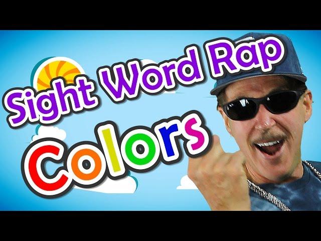 Sight Word Rap Colors | Sight Words | High Frequency Words | Jump Out Words | Jack Hartmann