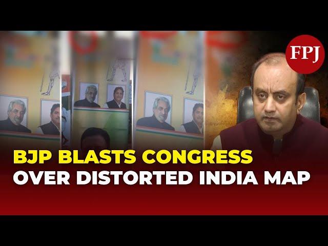 “Kya Soros Secret Service Se…” BJP’S Sudhanshu Trivedi Blasts Congress Over ‘Distorted’ India Map