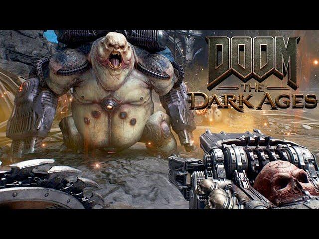 DOOM The Dark Ages 4K Gameplay Deutsch Preview - Brutale Action im Mittelalter