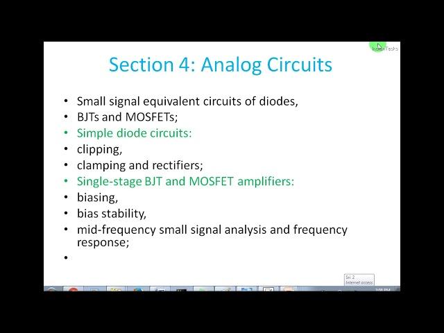 Gate-2018| Electronics and communication Engineering | EC| Analog Circuits