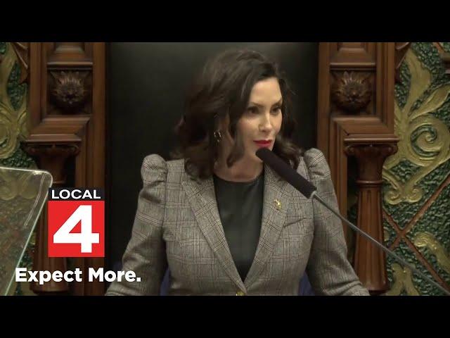 Michigan Gov. Whitmer delivers 2025 State of the State speech