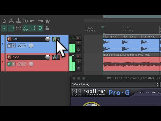 Sidechaining in REAPER is easier than you think