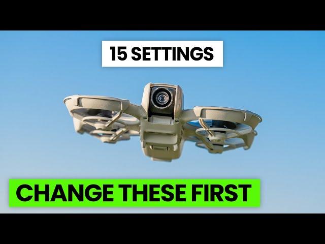 DJI NEO | 15 Settings You NEED To Change Immediately!