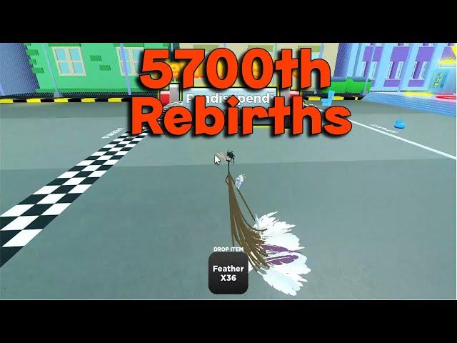 5700th Rebirths & 10M Strength at 3 Area Only on Strongman Simulator Roblox