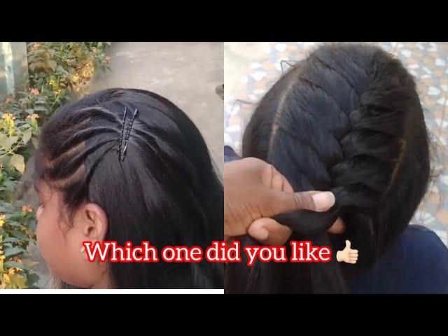 Two beautiful and elegant hairstyles for girls |hairstyle girl #hairstyle#cute girl #juda designs