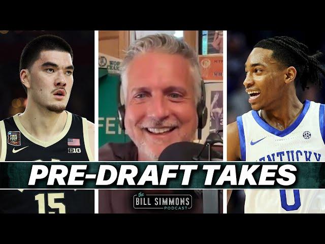 NBA Draft Takes: Scary Sarr, Dillingham Excitement and Edey Underrated? | The Bill Simmons Podcast