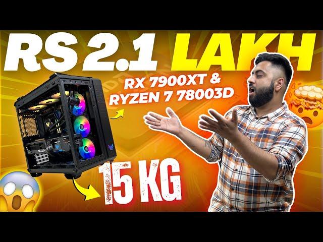 Rs.2 Lakh AMD Gaming PC Build | Ryzen 7 7800X3D & RX 7900XT | 2K Benchmarks!