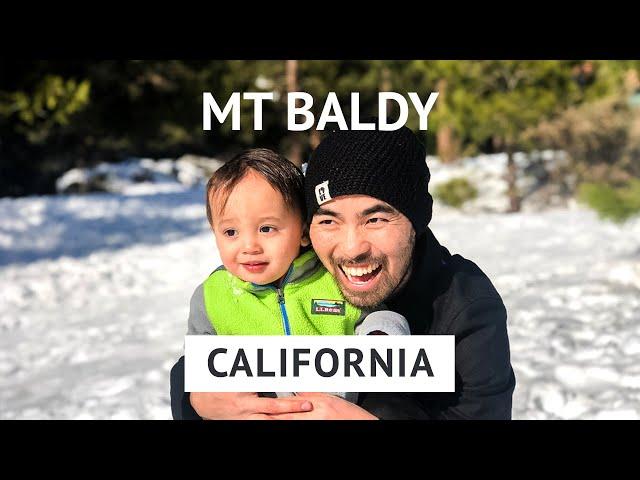 Snow Play in Mt Baldy, Southern California | Snow For Kids Near Los Angeles