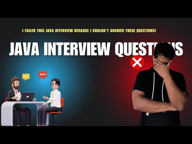 Crack Any Java Interview: The Top 10 Questions You Must Know | CODEWITHMADDY