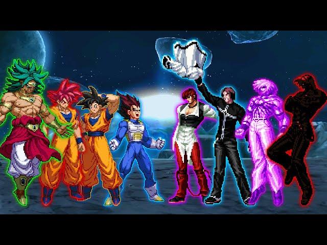 Dragon Ball Team VS KOF Team | .M.U.G.E.N.