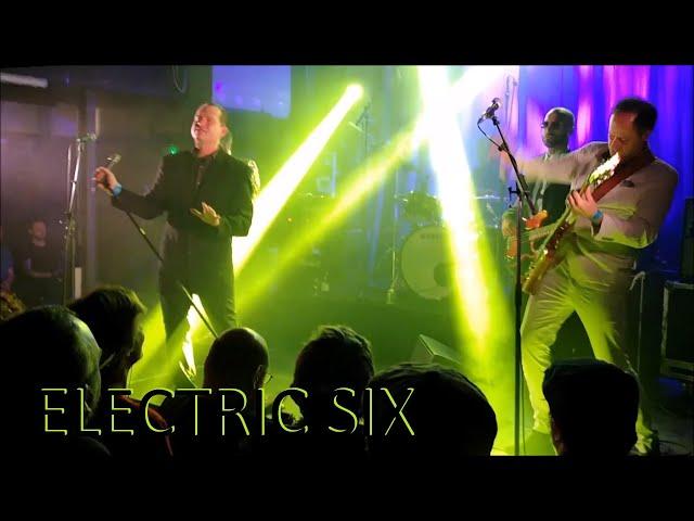 ELECTRIC SIX LIVE IN PARIS AU PETIT BAIN LE 23 NOVEMBRE 2021