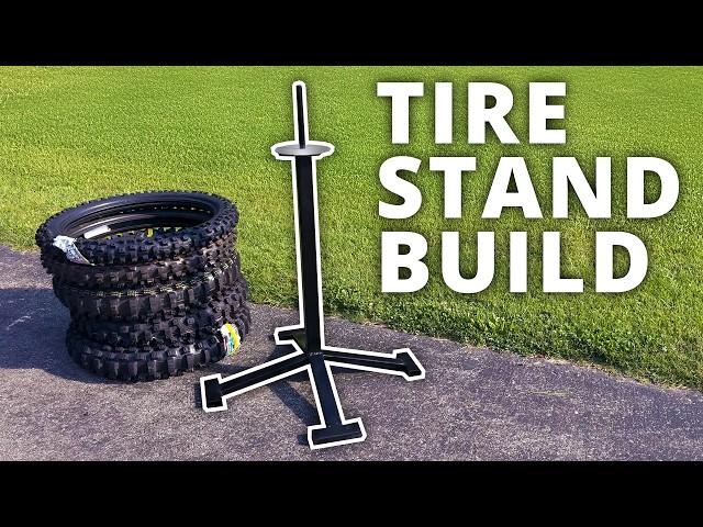 Building The Best Dirt Bike Tire Change Stand w/ Cost Breakdown