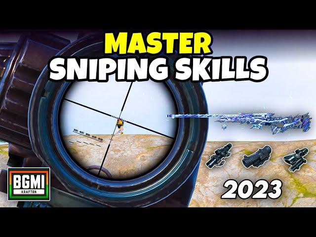 How to improve Sniping skills in BGMI | Best Sniper sensitivity, Drills & Tips  | BGMI / Pubg Mobile