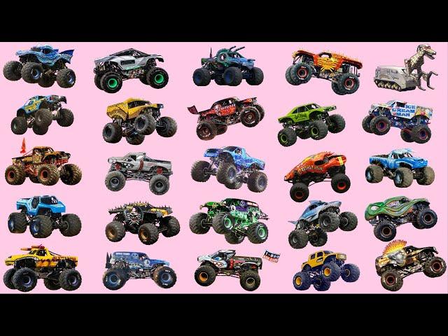 Monster Jam Compilations - Monster Jam Lord, Monster Trucks, Monster Vehicles Collections