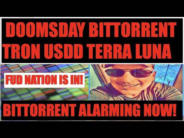 BITTORRENT TOKEN REDENOMINATION TRON USDD ALGORITHMIC DOOMED DUE TO BINANCE DELISTING TERRA LUNA!