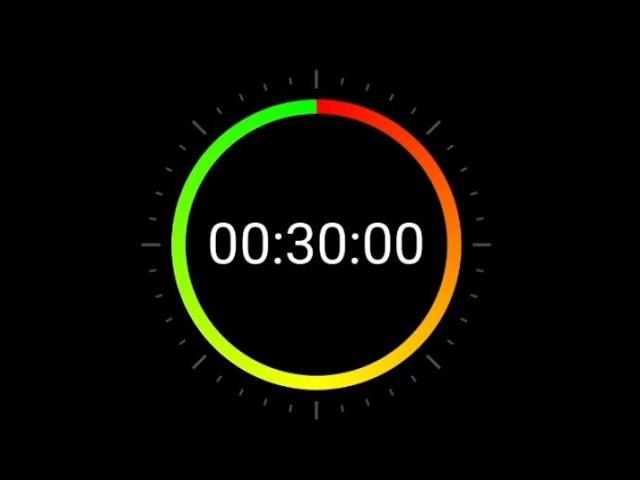 30 minute timer|countdown timer|beep Alarm