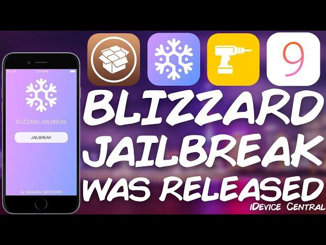 New Blizzard JAILBREAK RELEASED! My Own iOS Jailbreak Tool With Cydia / Tweaks (iOS 9 - iOS 9.3.6)