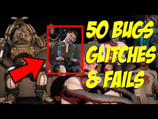 50 Mass Effect Andromeda Bugs/Glitches/Fails (Compilation 1-8)