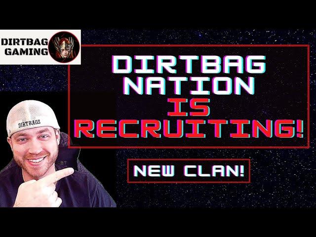 DIRTBAG NATION CLAN IS RECRUITING!!! | Raid Shadow Legends Clan vs Clan Dirtbags! DBN5