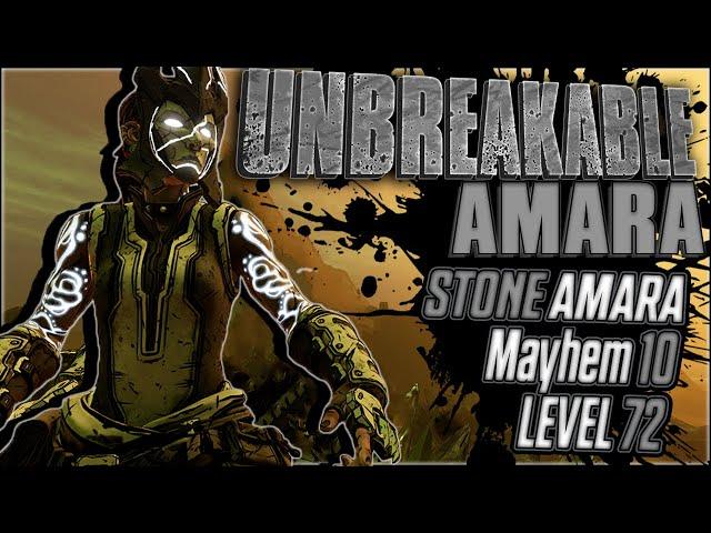 Unbreakable Amara - OVER 1000% SKILL DAMAGE - Stone Class Mod Build Guide