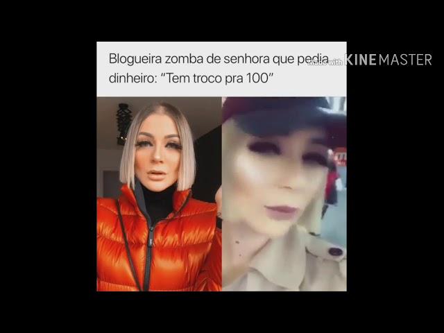 BLOGUEIRA  FERNANDA COSTA ZOMBA DE SENHORA QUE PEDIA DINHEIRO