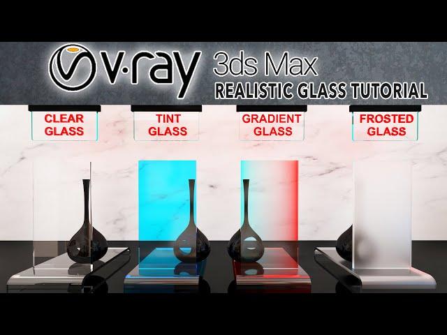 How to Create Realistic Glass Vray Material in 3Ds Max