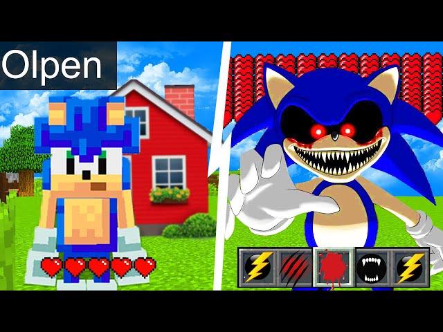 Я прожил 100 Дней за СОНИКА EXE в Майнкрафте SONIC EXE В MINECRAFT