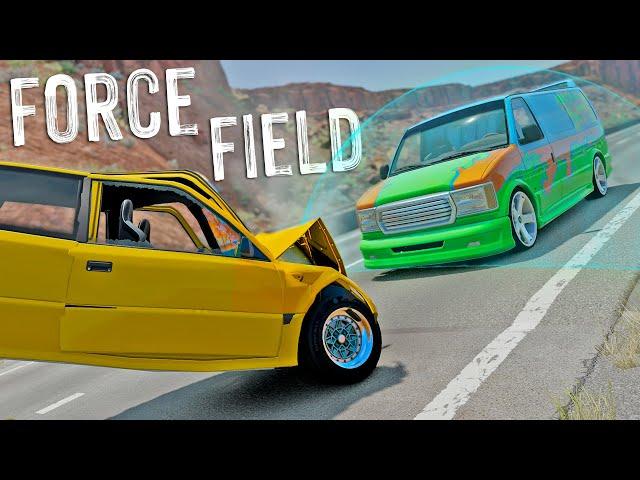 The Most DESTRUCTIVE NEW Feature In The BeamNG Update! - Force Field Traffic Destruction