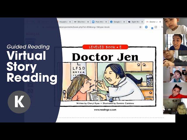 Virtual Guided Reading: Story Reading (Kindergarten)