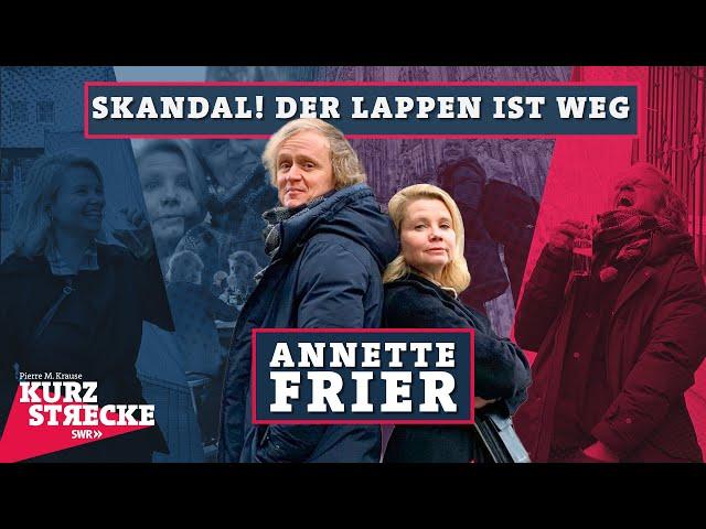 Annette Frier kennt alle privat | Kurzstrecke mit Pierre M. Krause