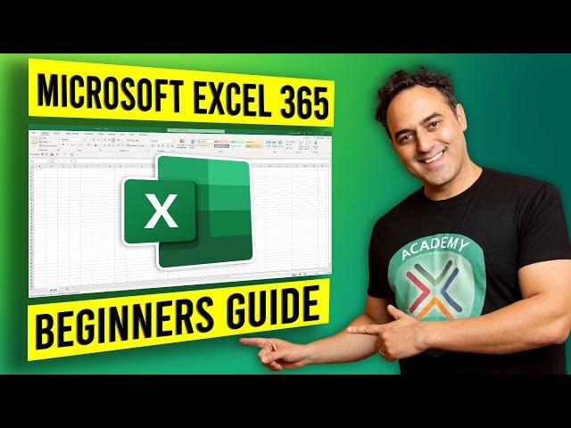 Learn Microsoft Excel Tutorial For Beginners in UNDER 45 MINUTES! (Microsoft Office 365 Excel)