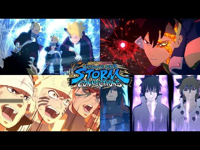 Naruto Storm Connections - All DLC Ultimate & Team Ultimate Jutsus (Season Pass)