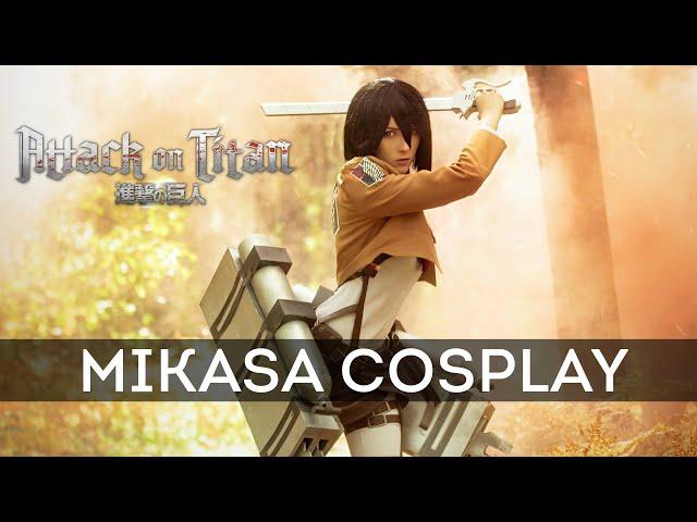 ATTACK ON TITAN | Mikasa Ackerman cosplay video