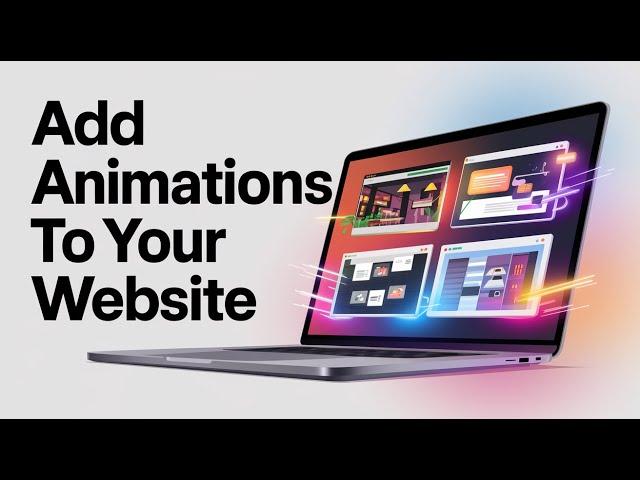 Add Free Animation To Your Wordpress Website Using Lottiefiles & Elementor