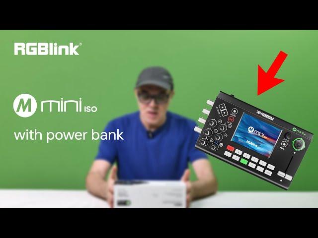 mini-ISO with power bank#rgblink